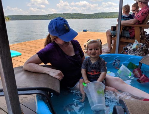 Kiddie Pool on the Dock!